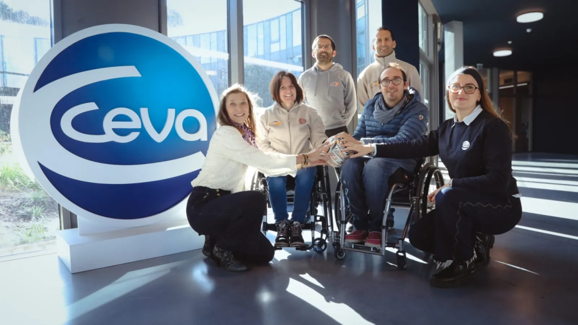 Drop de B&eacute;ton handi rugby &agrave; Ceva